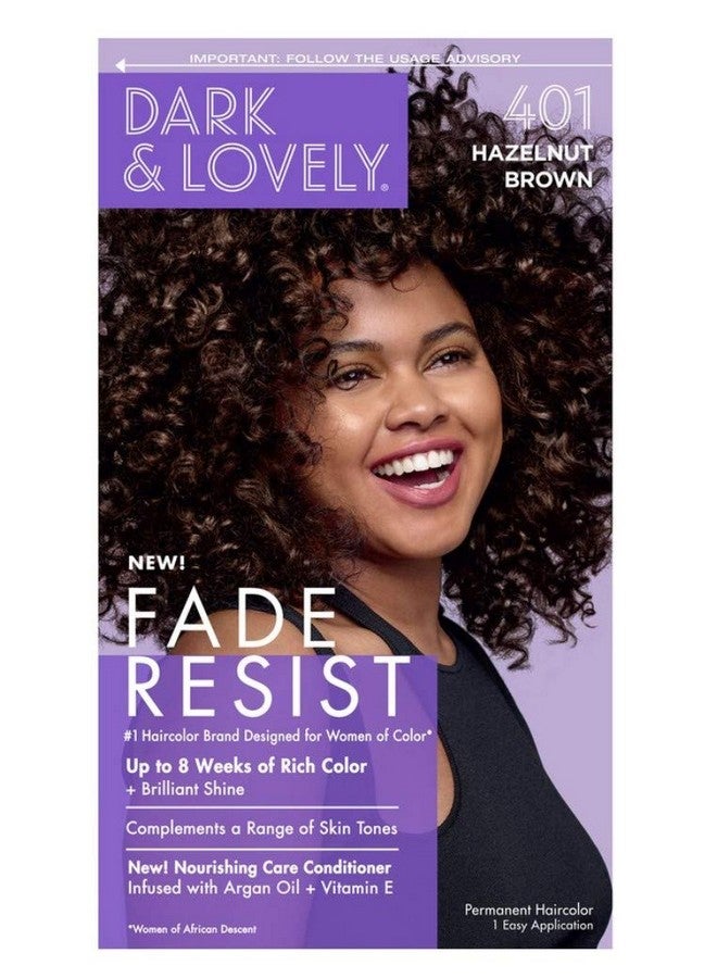 Dark & Lovely Color 401 Hazelnut Brown