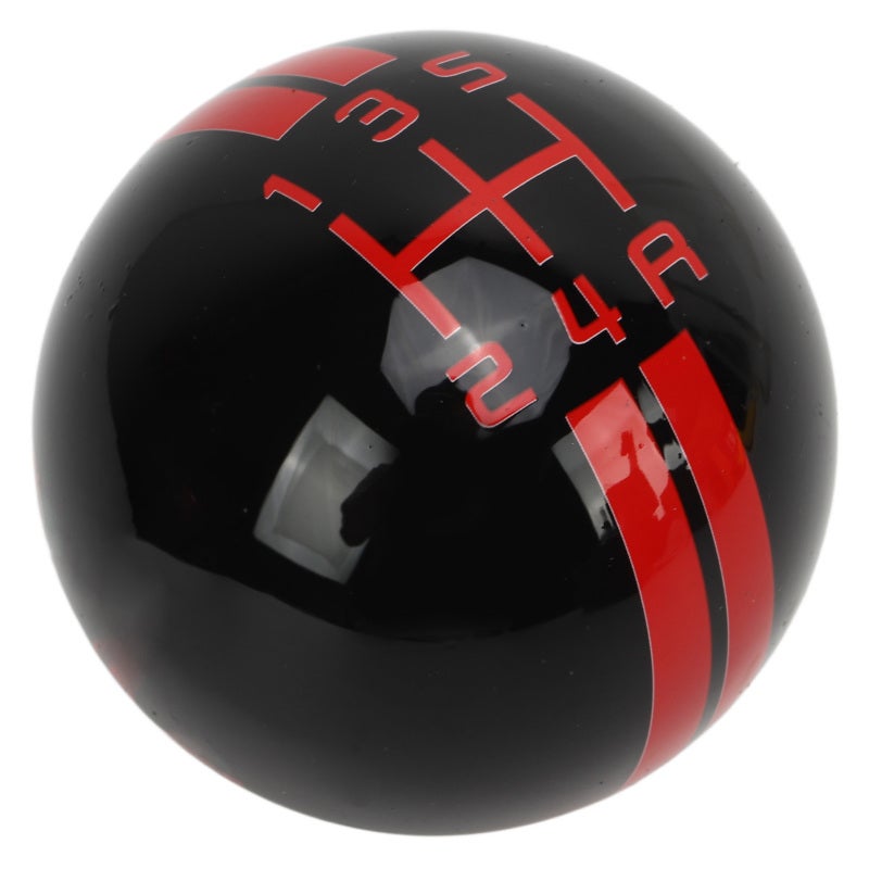 5 Speed Gear Shift Knob: Resin Material, 57x57x62mm, 3 Adapters - Comfortable Ergonomic Grip, Clear Gear Numbers, Easy Install Manual Transmission Shifter for Ford Mustang 1967-2018 - Image 4
