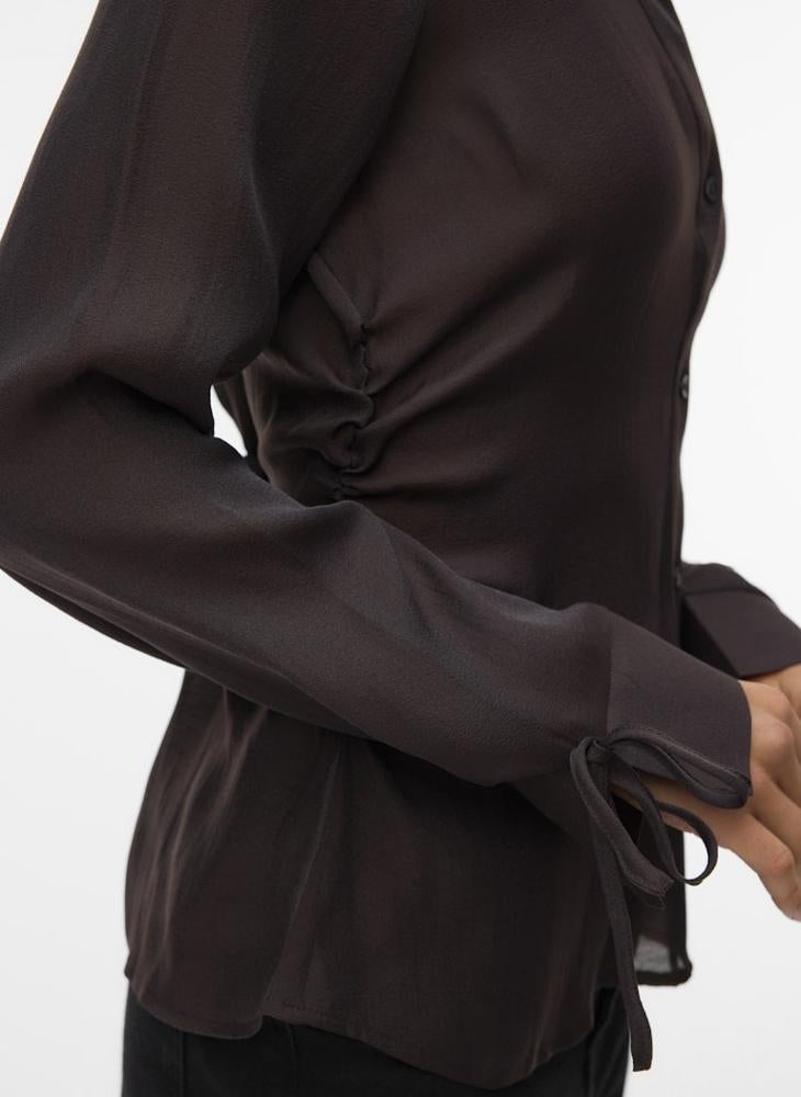 VERO MODA Casual Regular Fit Long Sleeve Shirt - Image 3