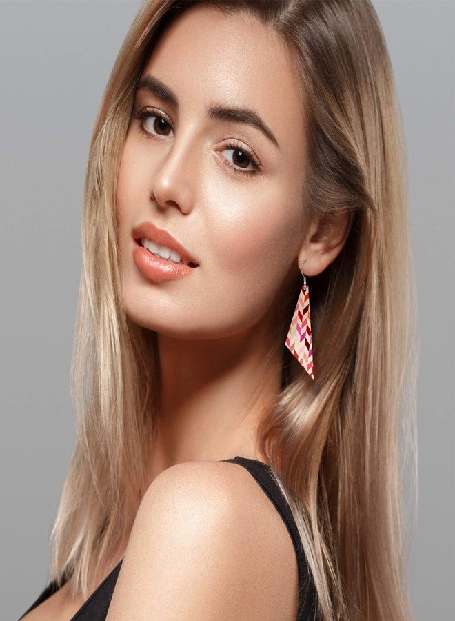 Hicarer مجموعة صنع أقراط خشبية مكونة من 197 قطعة من هيكارير، تشمل 48 قلادة خشبية، 100 حلقة قفز، 49 خطاف أقراط لمستلزمات صنع المجوهرات اليدوية (لون خشبي) - Image 4