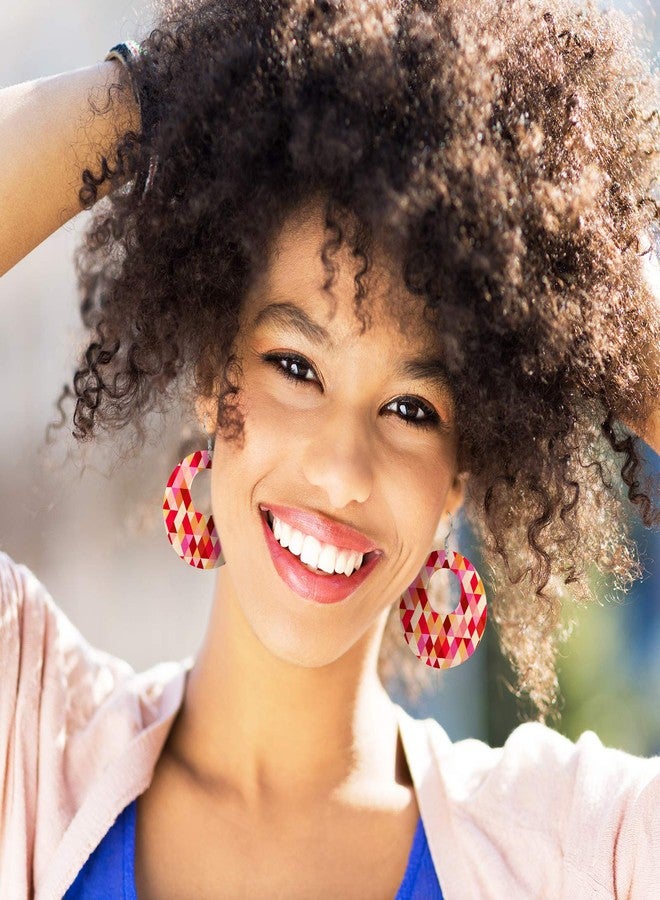 Hicarer مجموعة صنع أقراط خشبية مكونة من 197 قطعة من هيكارير، تشمل 48 قلادة خشبية، 100 حلقة قفز، 49 خطاف أقراط لمستلزمات صنع المجوهرات اليدوية (لون خشبي) - Image 3