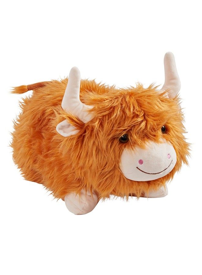 Pillow Pets 18" Highland Cow Stuffed Animal Plush Toy - Image 2