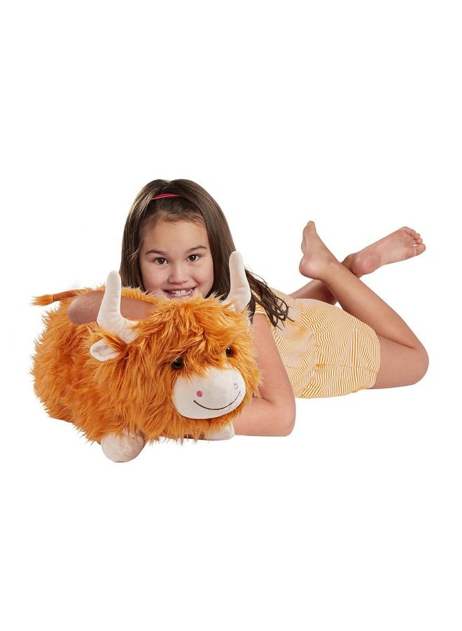 Pillow Pets 18" Highland Cow Stuffed Animal Plush Toy - Image 4