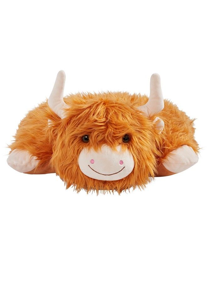 Pillow Pets 18" Highland Cow Stuffed Animal Plush Toy - Image 3