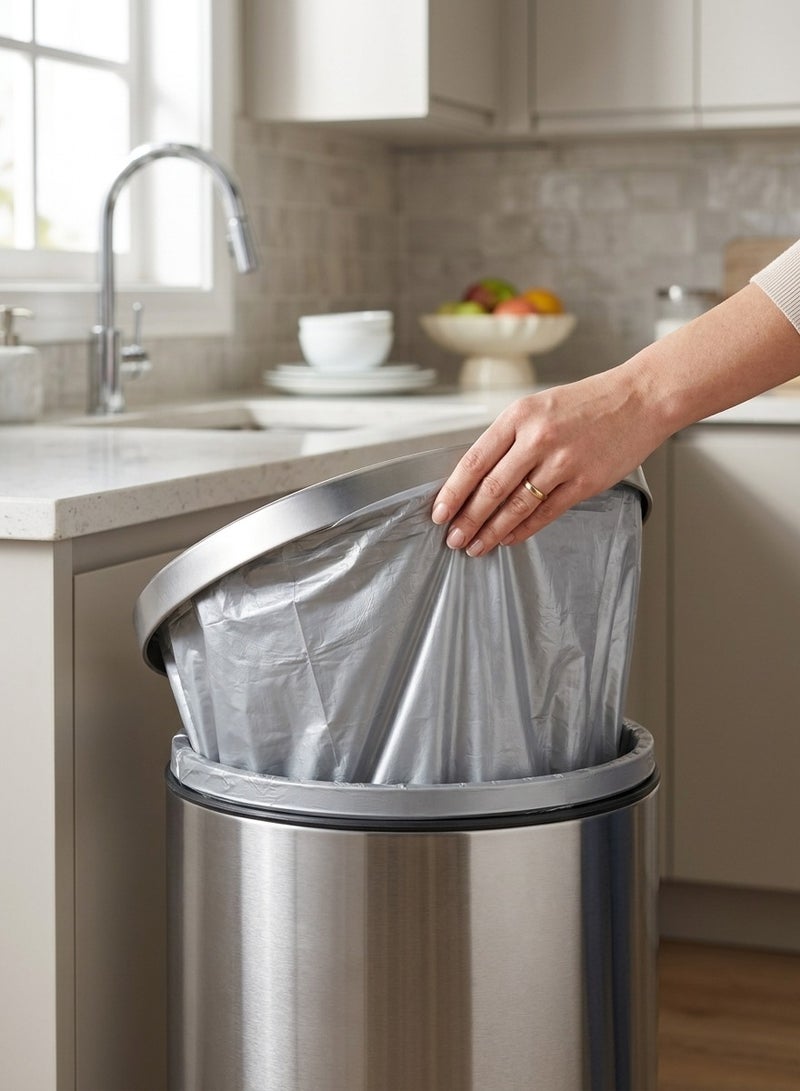 Colorful Garbage Bags 50L – 6 Rolls Multipurpose Trash Bags | Strong Leak-Resistant Waste Bags for Kitchen, Bathroom, Office & Home Use - Image 2