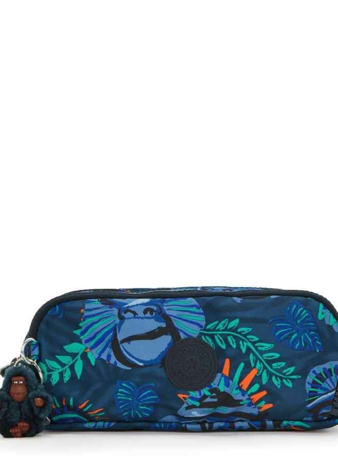 kipling Large pencase Unisex Blue Monkey Fun Gitroy  - Image 1