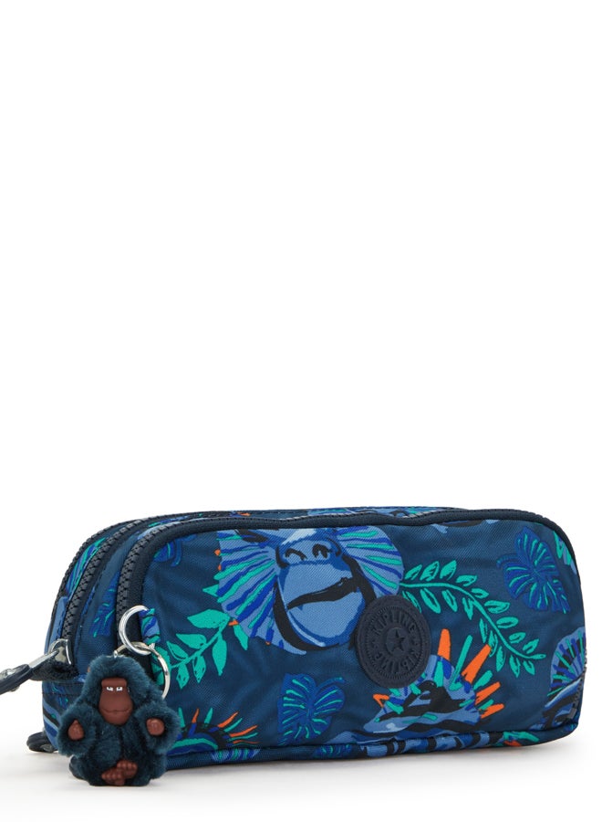 kipling Large pencase Unisex Blue Monkey Fun Gitroy  - Image 4