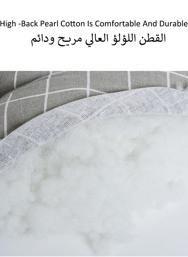 ماركة غير محددة - وسادة الكرسي وسادة مسند الظهر حصيرة مقعد الأرضية مربع وسادة الأرضية وسادة التأمل سمك وسادة مقعد معنقدة وسادة كرسي وسادة المقاعد غير الرسمية للبالغين وسائد مقعد كرسي الكرسي 40 × 40 سم - Image 1