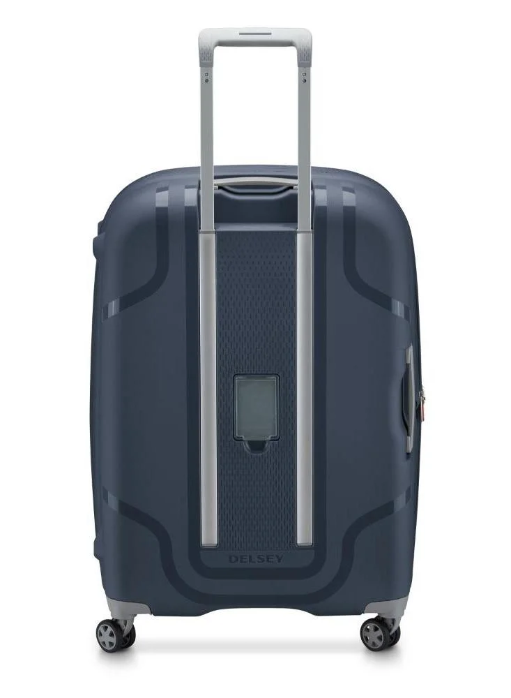 DELSEY Paris  Delsey Paris Clavel 55 cm expandable 4 double wheel cabin luggage trolley - blue jean  | Best Price UAE