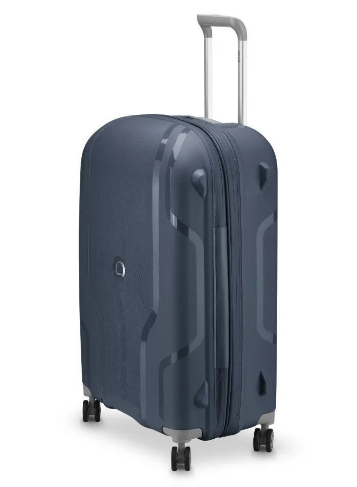 DELSEY Paris  Delsey Paris Clavel 55 cm expandable 4 double wheel cabin luggage trolley - blue jean  | Best Price UAE