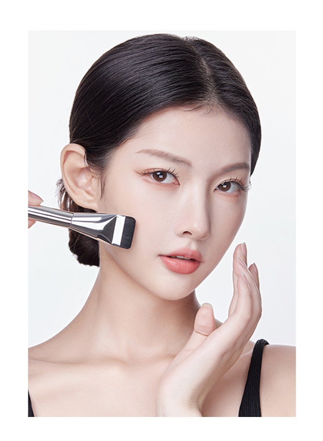 Generic Flat-head Makeup Brush, Liquid Foundation Brush, Face Makeup Tool  - Image 2