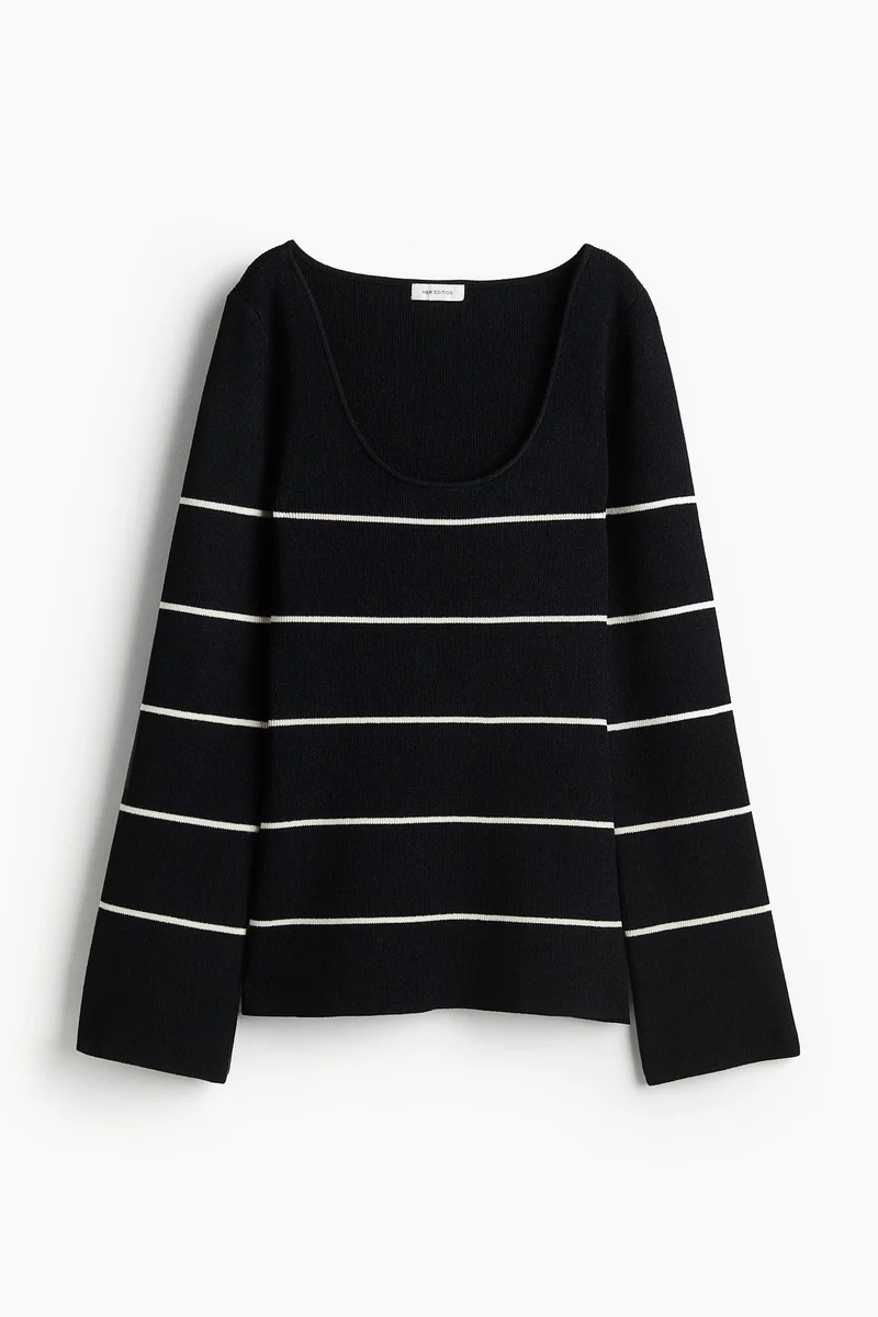 H&M Scoop-neck jumper