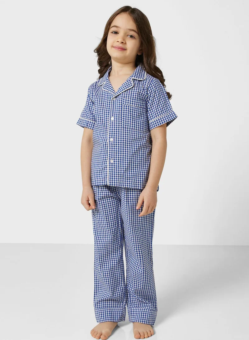 Pinata Girls Printed Long Sleeve Pajama Sets