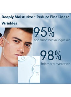FULLLIGHT TECH Gifts for Men,Mens Anti Aging Skin Care Kit,Reduce Wrinkles & Hydrate Skin w/Facial Cleanser,Scrub,Cream,Serum,Eye Cream Unique Men Gifts Stocking Stuffers for Christmas,Gift for Him Boyfriend Husband  - Image 5