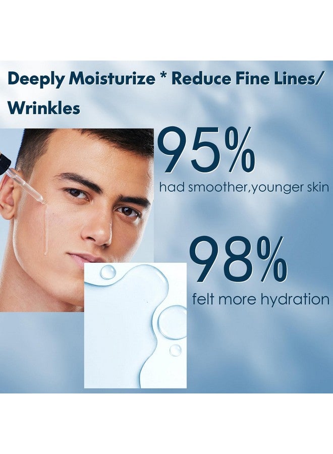 FULLLIGHT TECH Gifts for Men,Mens Anti Aging Skin Care Kit,Reduce Wrinkles & Hydrate Skin w/Facial Cleanser,Scrub,Cream,Serum,Eye Cream Unique Men Gifts Stocking Stuffers for Christmas,Gift for Him Boyfriend Husband - Image 5