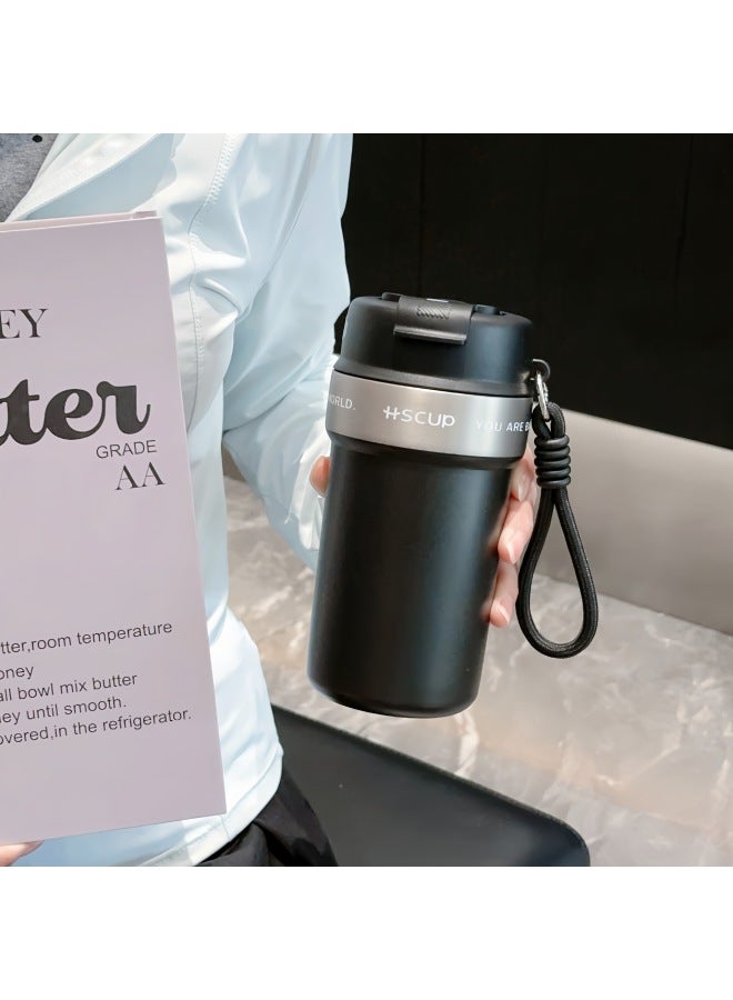 316 Stainless Steel Double Drink Coffee Thermos Cup Portable Insulated Cold Water Cup Gift Cup Simple And Stylish
