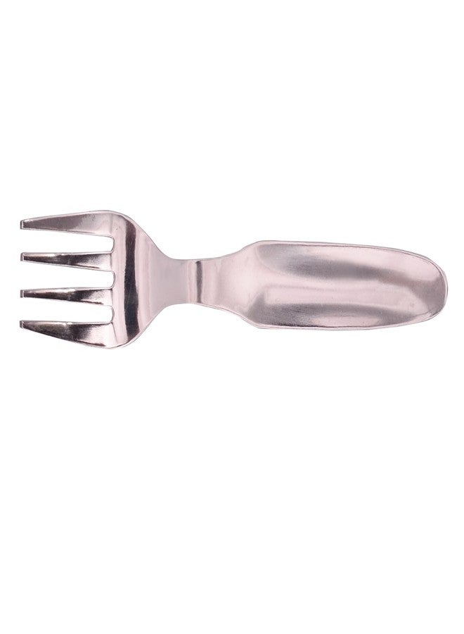 Dev Industries Stainless Steel Forks Set of 12-Fork Set for Home & Kitchen for Fruit Fork for Dining Table,Shiny & Sturdy Handle Fork 16cm,Silver (17Gauge)(Fork_(Vikas_Plain_Design)_12pcs_set, Medium) - Image 2