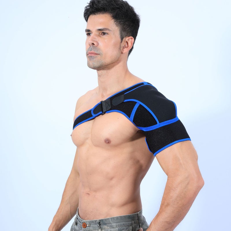 Adjustable Strap Sports Shoulder Pads For Men And Women, Suitable For Both Left And Right Shoulders, Shockproof And Breathable, Available For Dropshipping - Image 5