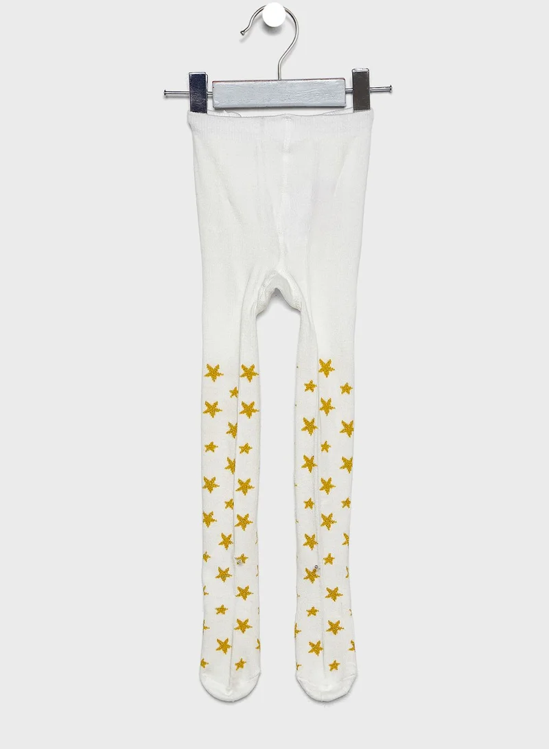 NAME IT Kids Printed Pantyhose