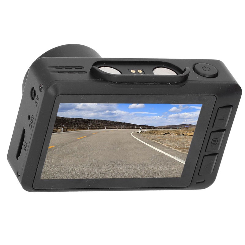 Car Dash Camera 4K 1080P 2.45in IPS Screen 170 Wide Angle Night Vision 2 Parking Modes WiFi GPS Dual Dash Cam for IOS for Android - Image 5