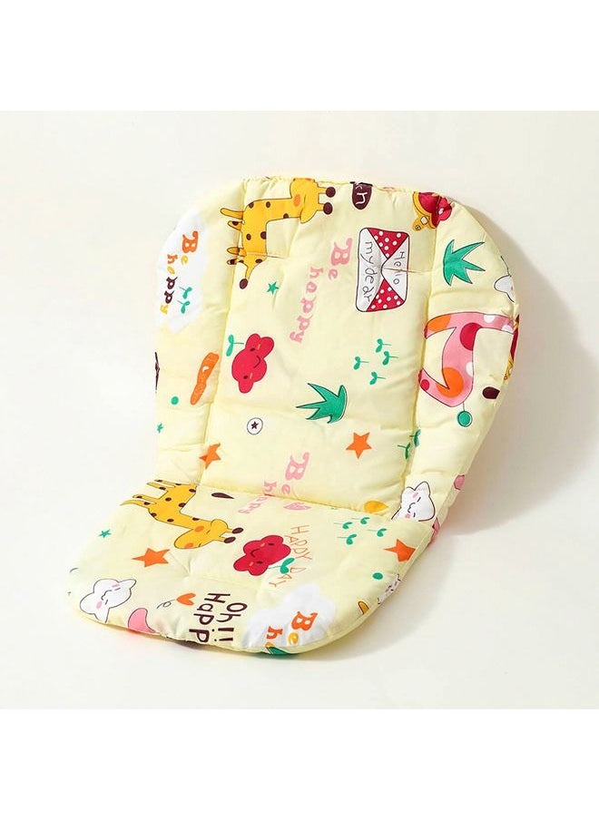 hibobi Stroller Cotton Pad - Yellow  - Image 2