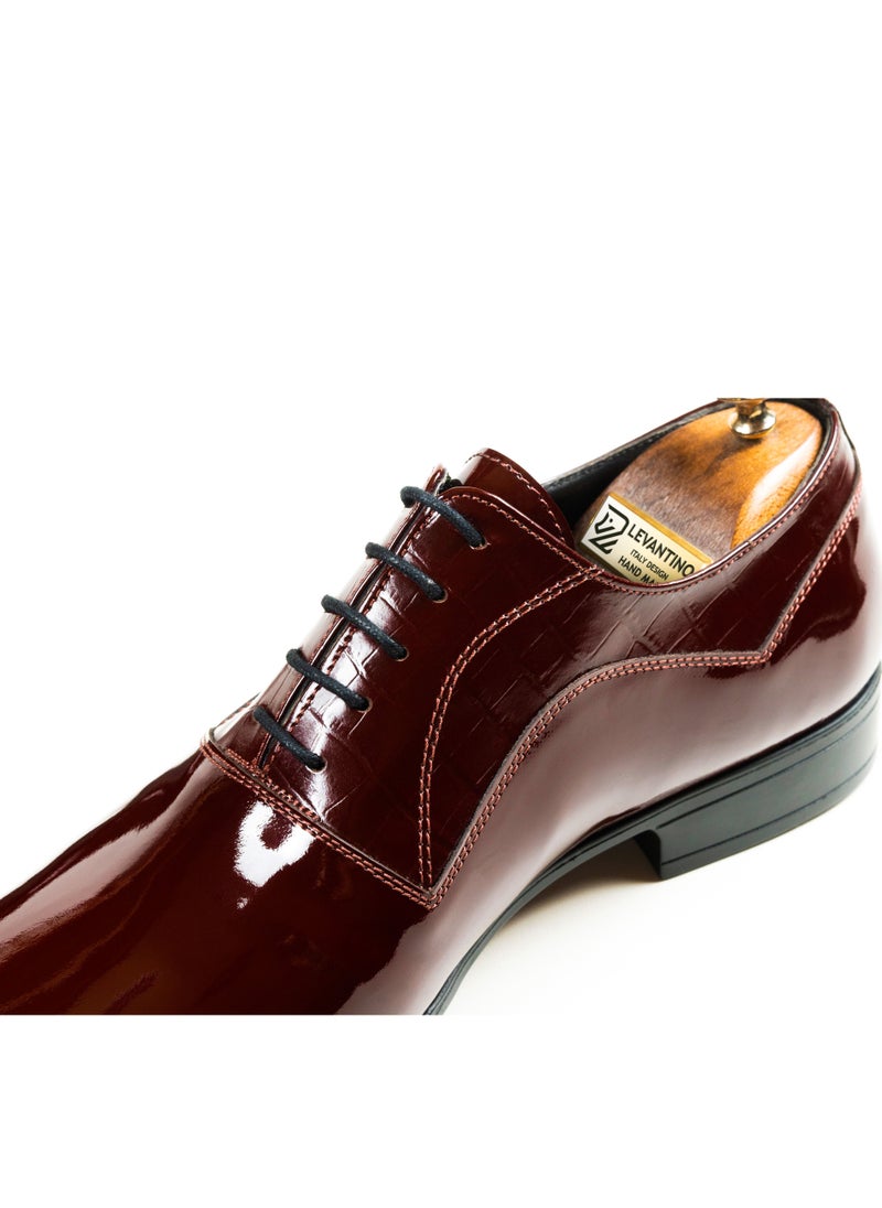 Levantino Men's Oxford Shoes with Lace-Up  - Image 3