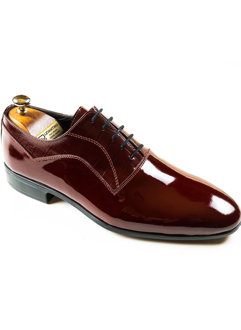 Levantino Men's Oxford Shoes with Lace-Up  - Image 2
