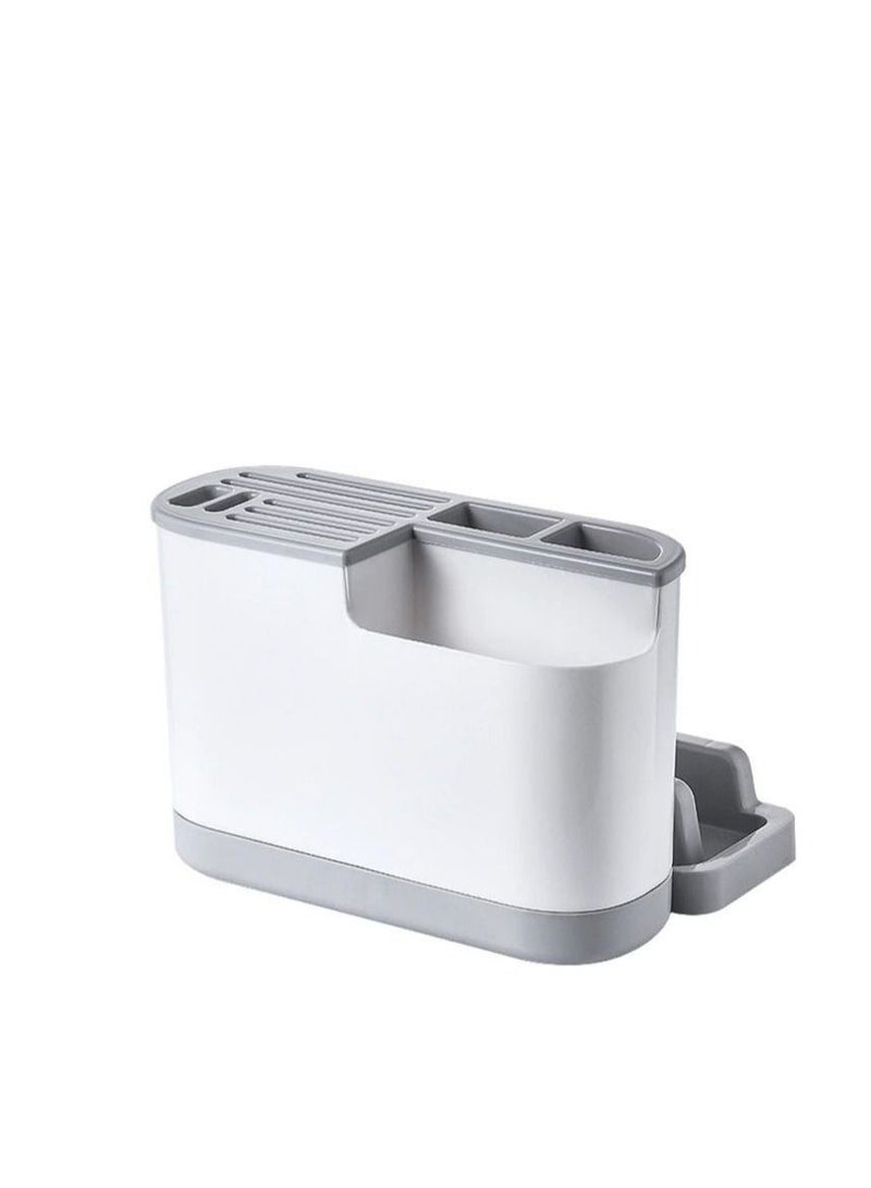 DARIYAH Multi Function Pot Cover Cutting Board Knife Block Storage Holder Box Kitchen Organizer XQ-025 - Image 5