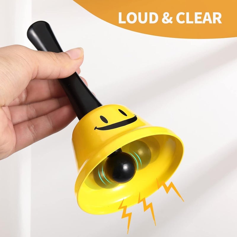 X spring Call Bell, 2 Pack Service Bell Dinner Desk Bell For The Porter Kitchen Restaurant Bar Hotel Schools, Dog Training Bell, Game Bell, Kitchen Bell, Loud Bell For Olds, Children - Image 3