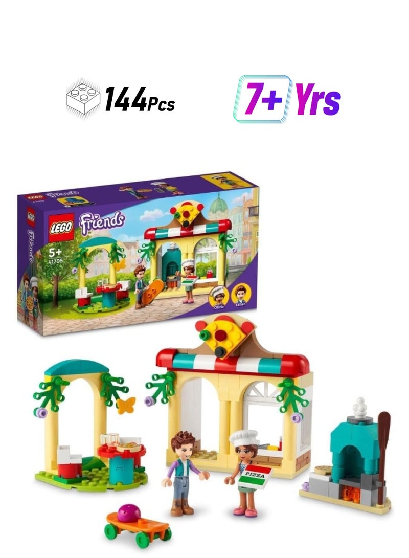 LEGO Friends Heartlake City Pizzeria 41705 Building Kit (144 Pieces) - Image 1