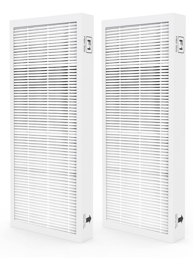 Vegebe 2-Pack F1 H13 True HEPA Filter Replacement, Compatible with 3M Filtrete C01 T02 Air Purifier - Image 1