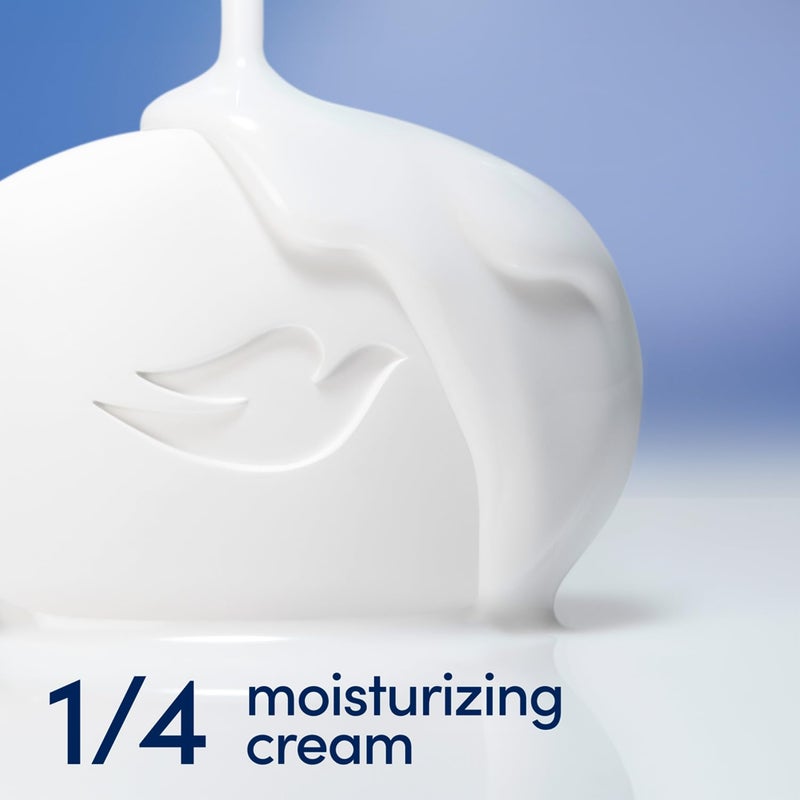 Dove Soap, Original Beauty Bar Pack (4 Soap Bars) â€“ 3-in-1 Moisturizing Face, Body & Hand Soap, 3.17 Oz Ea - Image 3