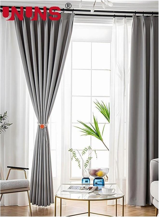 UNUNS 4-Piece Curtain Tieback,Curtain Buckle With Hanging Nail-free Buckle,Decorative Knot Holdbacks For Curtains,Living Room,Office Window Drapery - Image 4