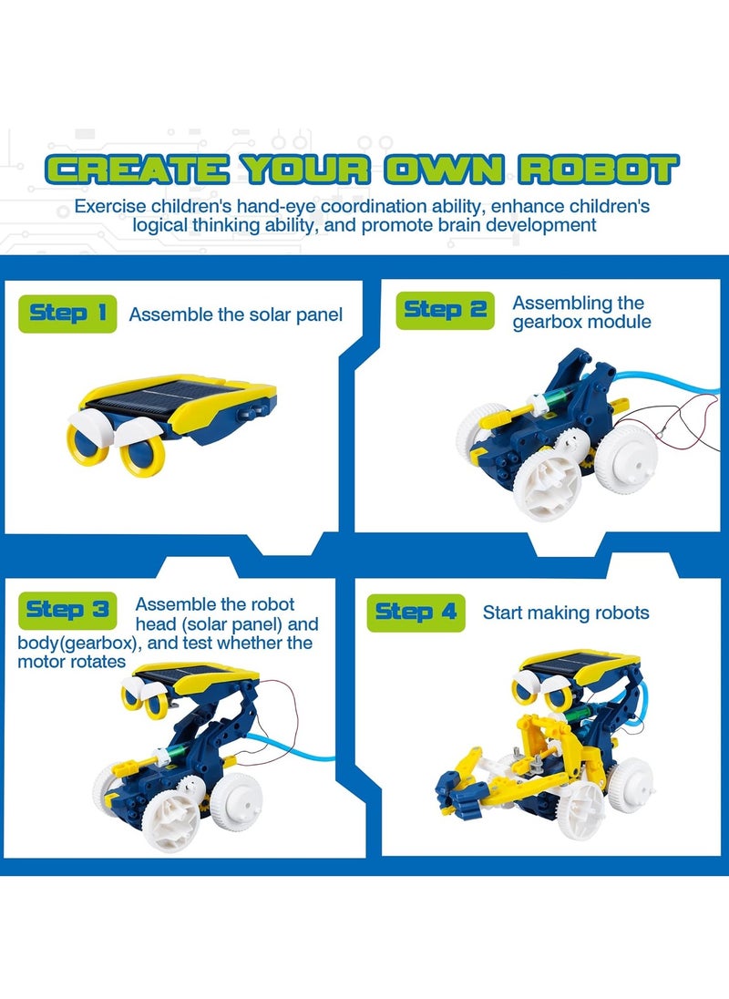 Generic 11-in-1 STEM Solar Robot Kit, Learning and Educational Toys for Kids, Science Building Toys DIY Science Kits Gift for Kids Age 8 +, Science Experiment Set Gifts Toys for Boys Girls Teens  - Image 3
