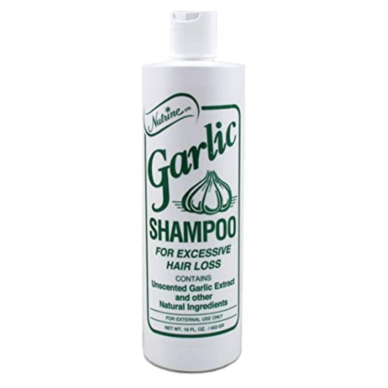 Nutrine Garlic Shampoo Unscented 16oz (Pack of 2) - Image 1