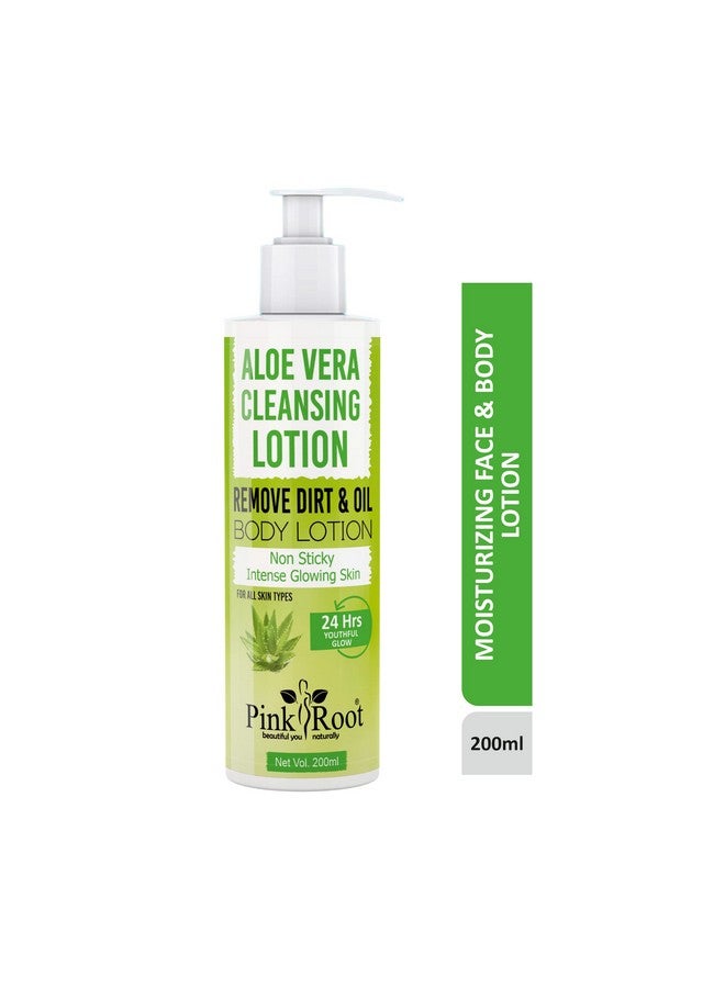 Pink Root Aloe Vera Cleansing Milk 200ml - Image 1