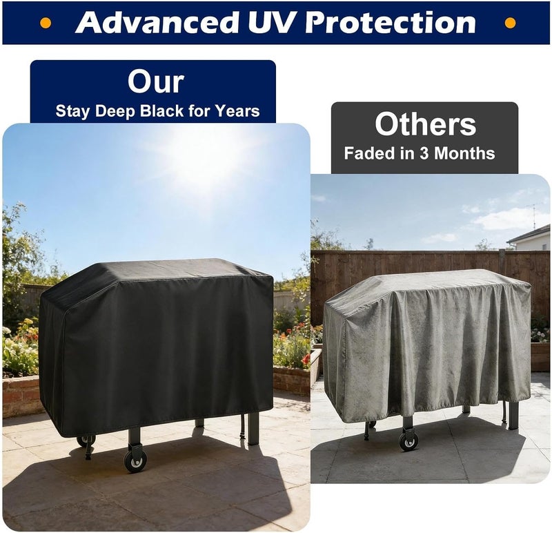bruwaa Griddle Cover for Blackstone 28 Inch Griddle, for Blackstone 1517, 1605, 1853, 1555, Waterproof Oxford Flat Top Gas Grill Cover - Only Cover - Image 5