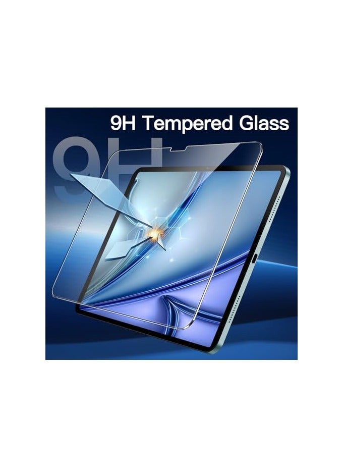 Jetech Screen Protector for iPad Air 11-Inch M2 (2024), 9H Tempered Glass Film, HD Clear, 2-Pack - Image 3