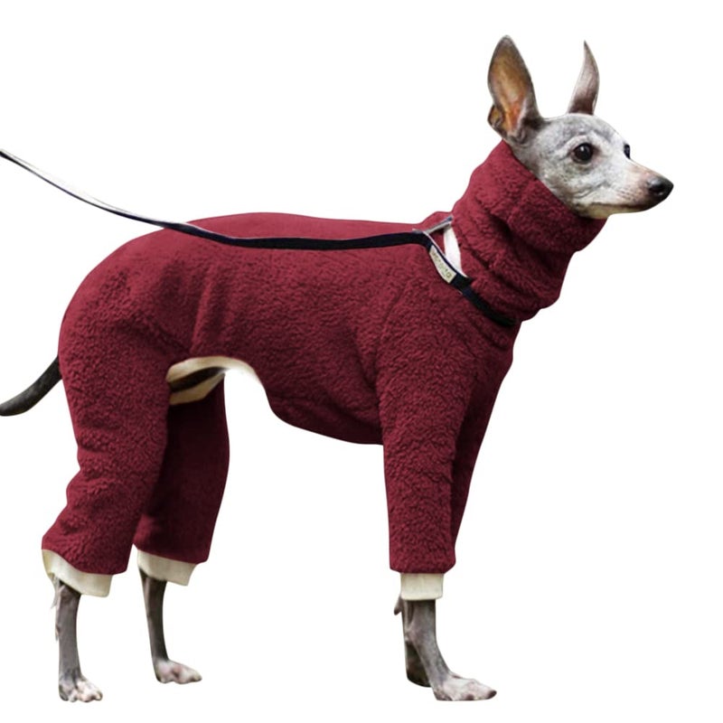 Esobo Fashion Winter Dog Warm Coat Jacket Four-Legged Neck Warm Pet Sweaters for Small Medium Large Dogs - Image 1