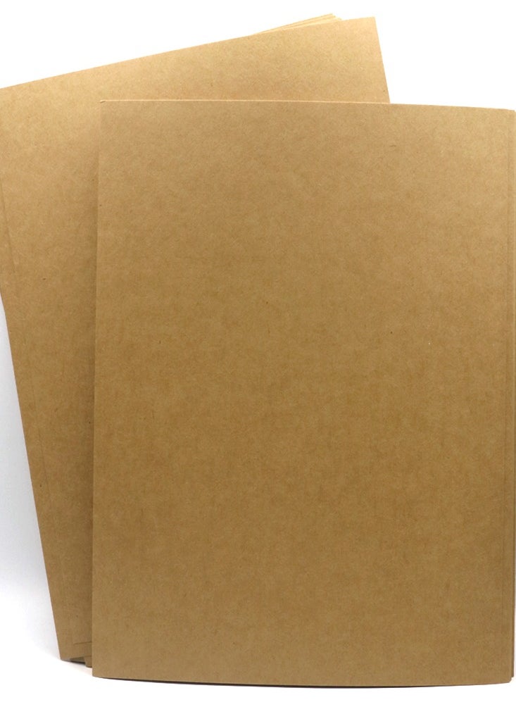 firstnock A4 Size Kraft Paper 50 Sheets Bundle - 160 GSM Brown Paper for Craft Making, Gift Wrapping, Painting, Office & Student Use  - Image 2
