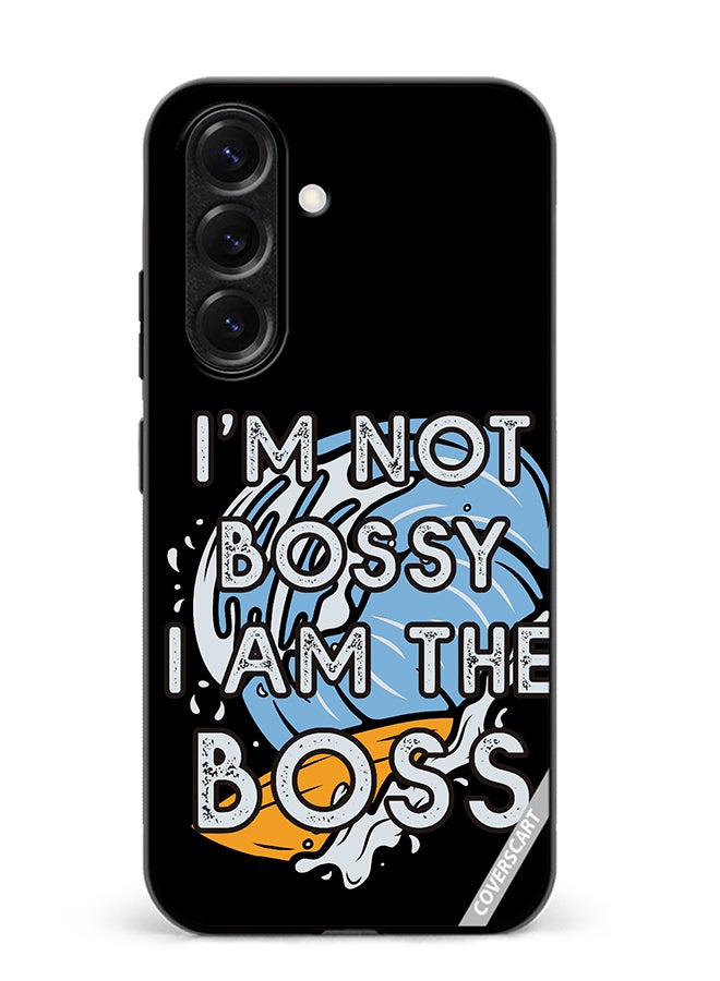 VR CREATIVE Protective Case Cover For Samsung Galaxy S25 Plus Bossy Design Multicolour