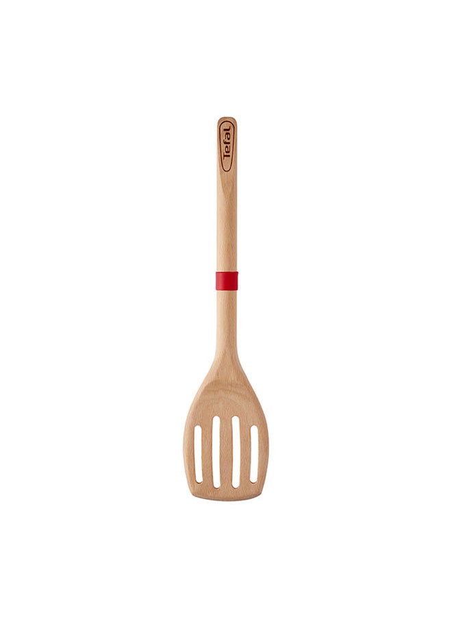Tefal - Ingenio Wood Corner Spatula - Image 1