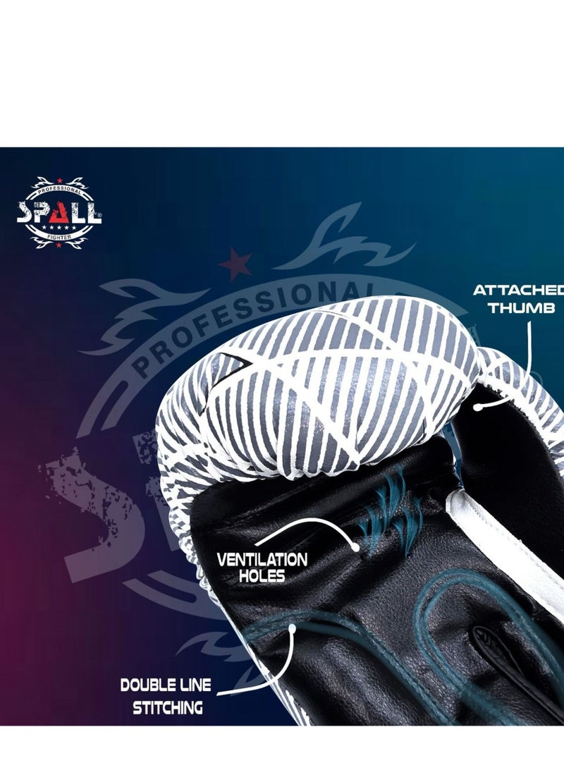 Spall Professional Boxing Gloves For Strong Punches Sparring And Kickboxing Fighting Punch Bag Workout Muay Thai And Training - Image 4
