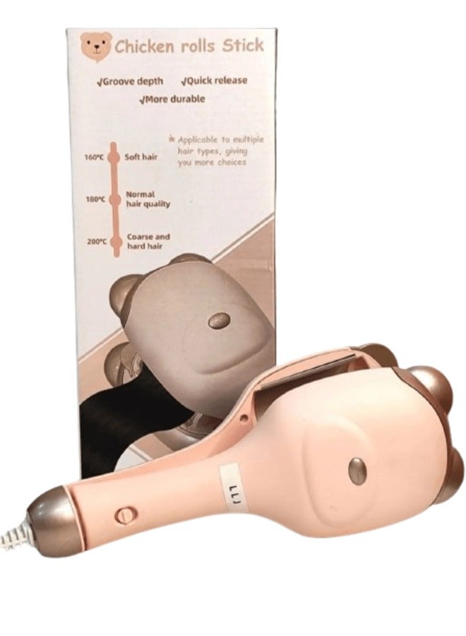 Bear Electric Hair Curler Negative Ions Ceramic Curling Iron Wave Curly Hair Styler Tools - Image 3