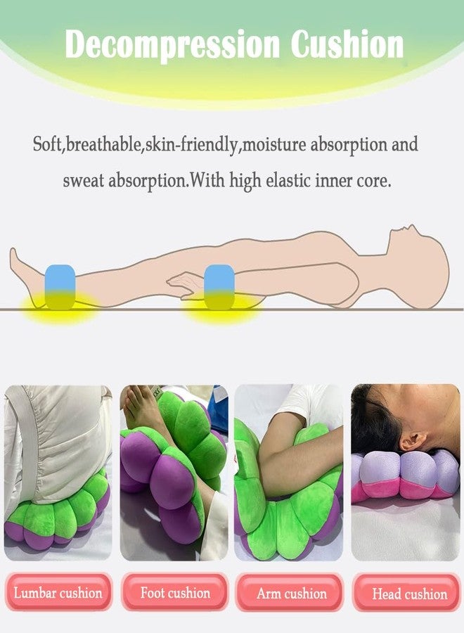 DURASIKO Donut Cushion for Elderly/Bedridden/Disabled,Anti Bedsore Cushion,Anti Decubitus Pad,Breathable for Pain and Pressure Relief,Foot/Hand/Arm/Head/Lumber Support，11.42"×3.94" Ring Seat Cushion - Image 2
