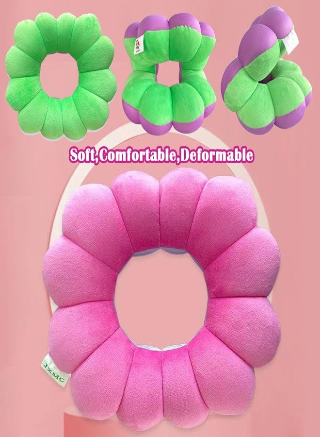 DURASIKO Donut Cushion for Elderly/Bedridden/Disabled,Anti Bedsore Cushion,Anti Decubitus Pad,Breathable for Pain and Pressure Relief,Foot/Hand/Arm/Head/Lumber Support，11.42"×3.94" Ring Seat Cushion - Image 3