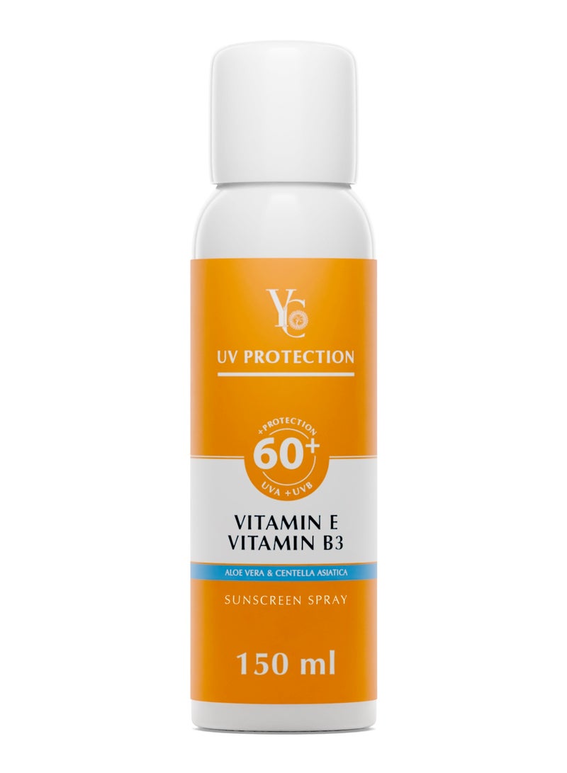 Sunscreen Spray 60+ UVA UVB - 150 ml