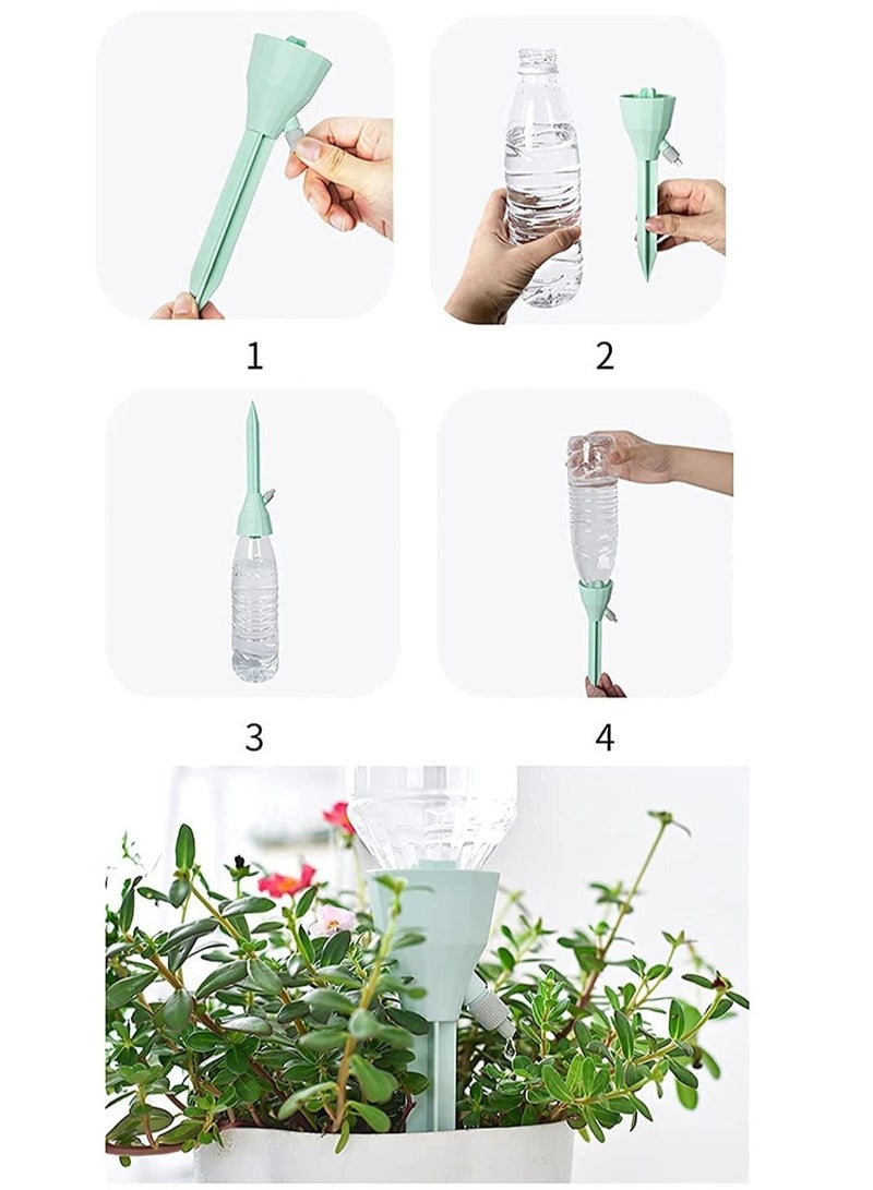 كابتن تيك غراس نباتات ذاتي السقي يدخل مسامير ، أجهزة سقي النبات ، جهاز سقي نباتات أوتوماتيكي للإجازات في الأماكن المغلقة في الهواء الطلق بوعاء نباتات الري بالتنقيط أجهزة الري - Image 2