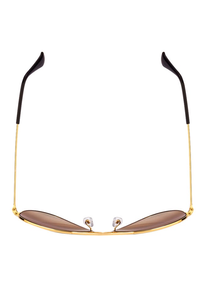 Ray-Ban Men UV Protection Aviator Sunglasses - RB3025 - Lens Size: 58 mm - Gold - Image 5