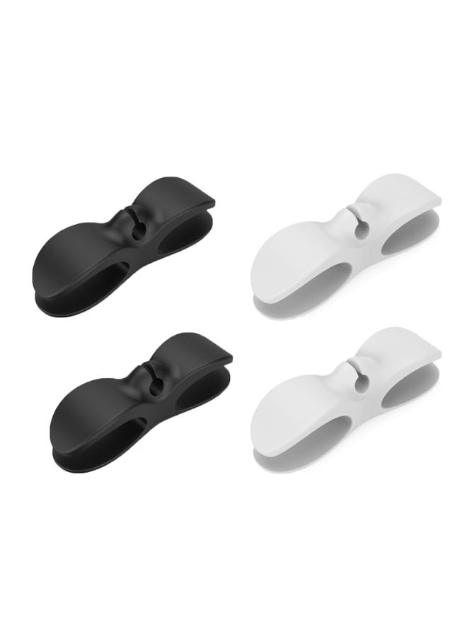 4Pcs Upgraded Self Adhesive Silicone Cord Organizer, Kitchen Appliance Cable Winder Holder for Air Fryer, Toaster, Blender, Mixer, Coffee Machine - Image 1